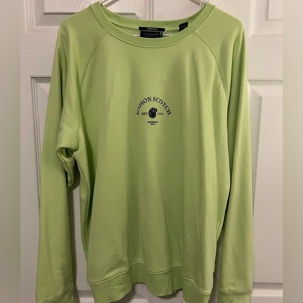 Scotch and Soda sweater Lime Green